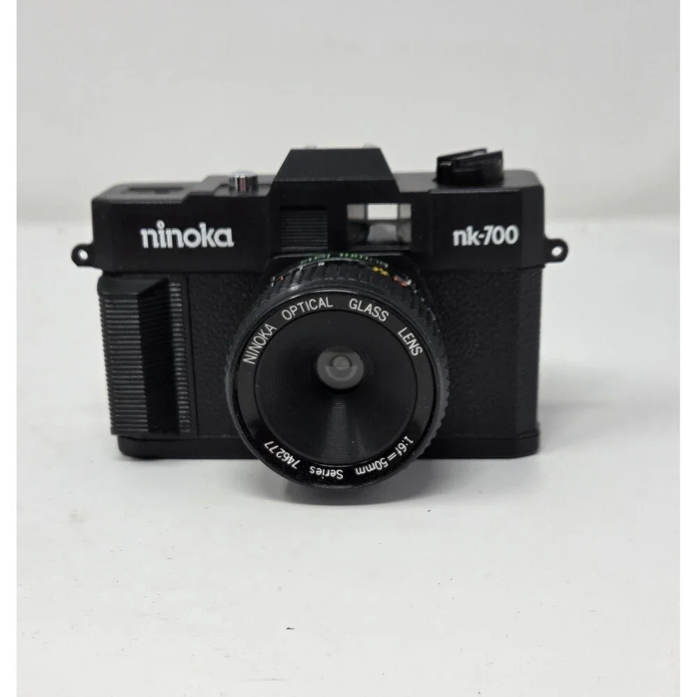 Ninoka NK-700 35mm Film Camera 50mm Lens w/ Case & Manual Parts Repair
